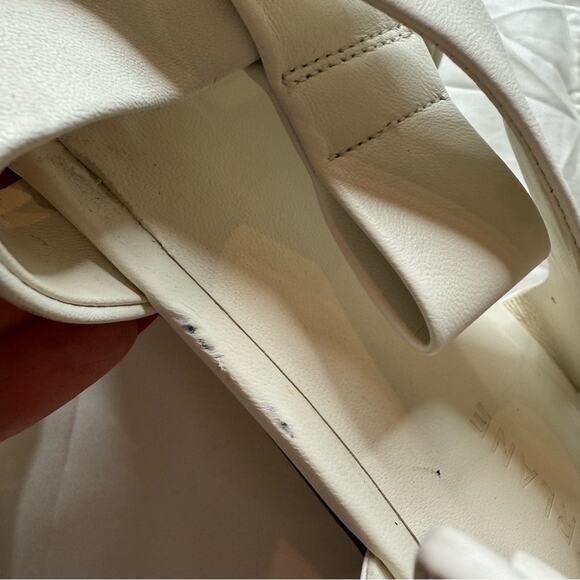 Everlane The Day Fisherman Sandal Canvas White Leather Size 8.5 New Without Box - Picture 9 of 11